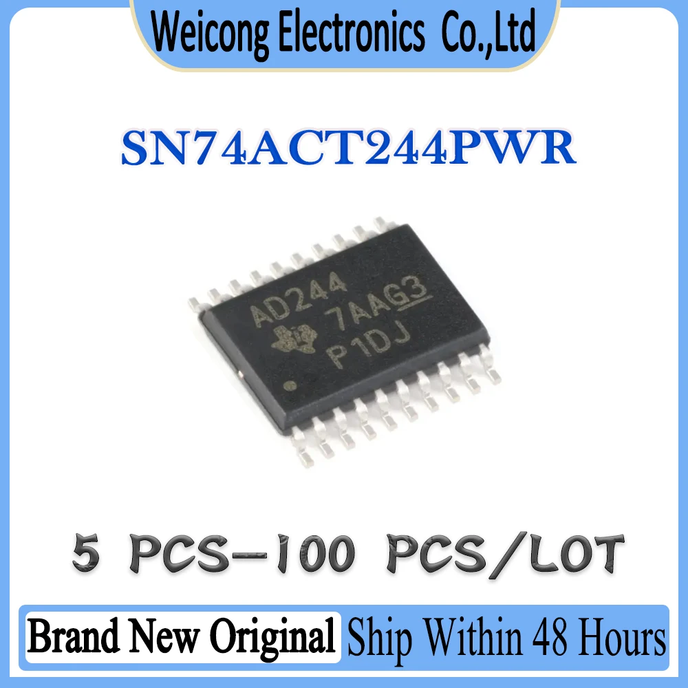 

SN74ACT244PWR SN74ACT244PW SN74ACT244P SN74ACT244 SN74ACT SN74AC SN74A New Original IC Chip TSSOP-20