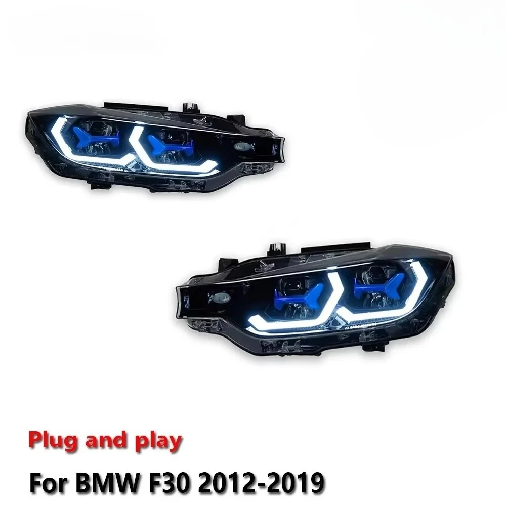 

Car LED Headlight Light Assemblies Lamps For BMW F30 F35 2012-2019 Auto Fog DRL Brake Turn Signal Lamp Plug and Play