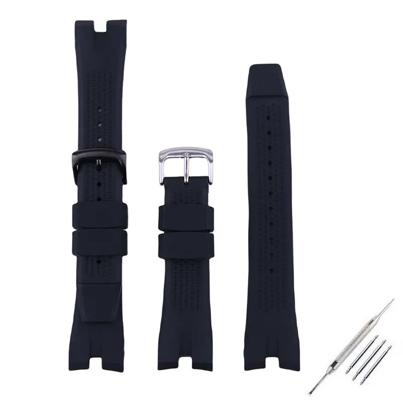 

24mm Silicone watch band compatible for Citizen AW1476 1477 1479 CA4154 4156 4278 men and women rubber wristbands accessories