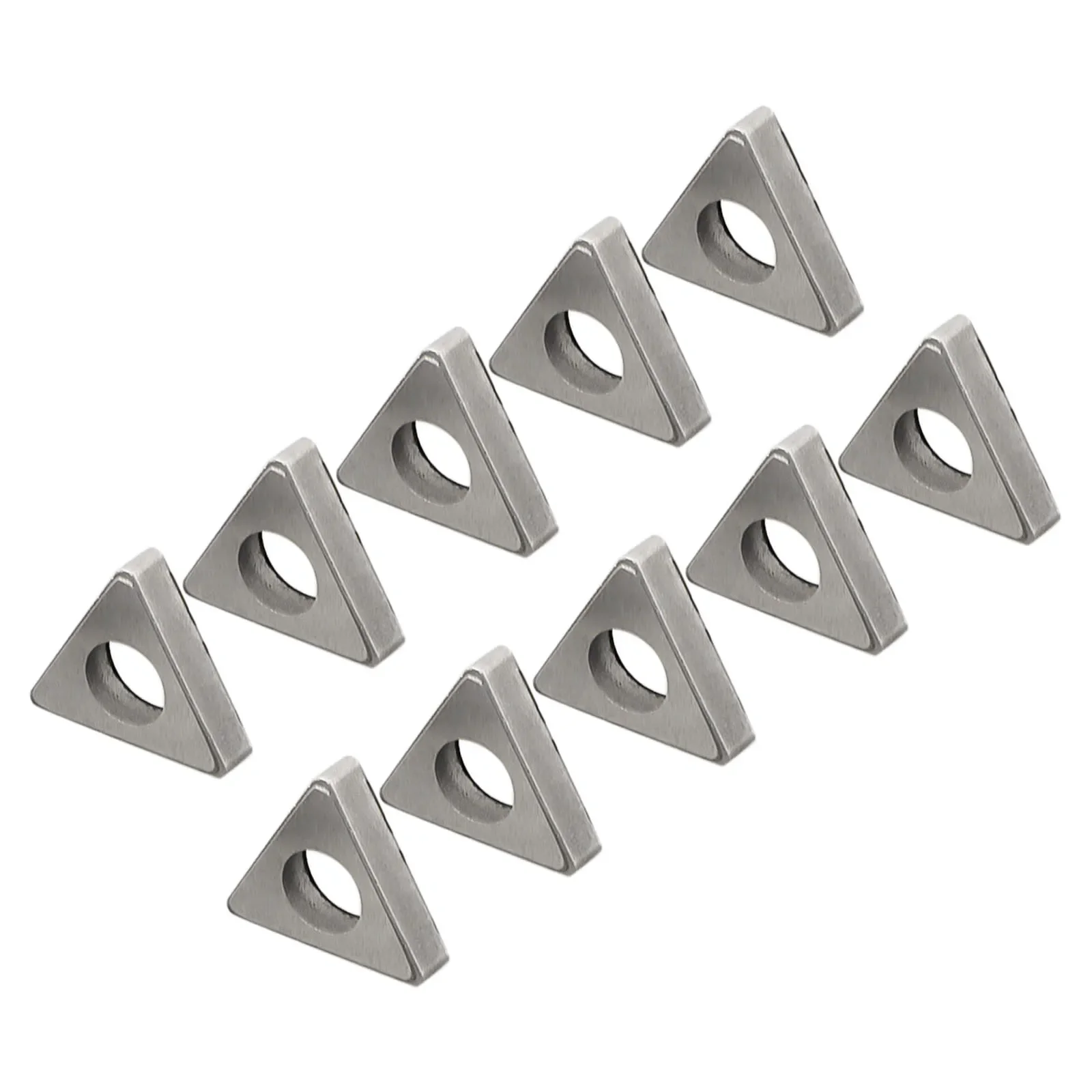 

Inserts CNC Carbide Tips Industrial Lathe Tungsten Steel Turning Tool Blade High Strength Holder MT1603 Silver