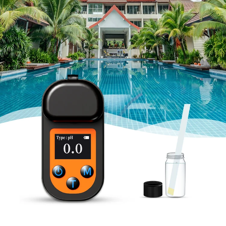 Swimming pool/fish pond/drinking water tester for pH & chlorine & total alkalinity items