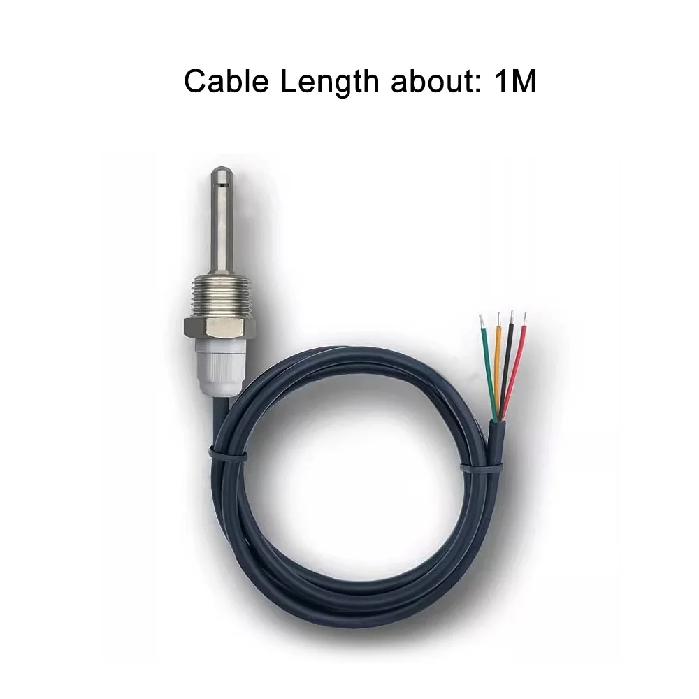 SHTC3 SHT40 SHT30 SHT20 SHT31 SHT35 SHT45 41 디지털 온도 및 습도 센서 프로브 (G 1/4 나사, I2C IIC 인터페이스 포함)