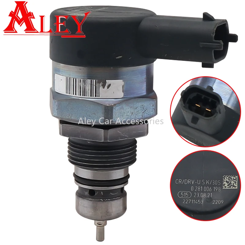 

Original New 0281006198 55253090 5801474514 Common Rail Fuel Pressure Regulator Pressure Relief Valve DRV For Alfa Romeo Giulia