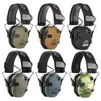 Military Tactical Electronic Shooting Earmuffs Outdoor Hunting Sound Pickup Noise Reduction Protection Hearing Headset NRR 23dB