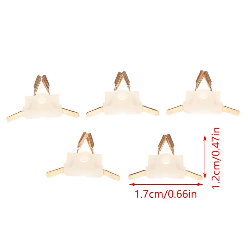*Hot Sale 5PCS Single Layer Electric Motor Brush Spare Part For  Mini 4WD Racing Car Model Motor Carbon Brush