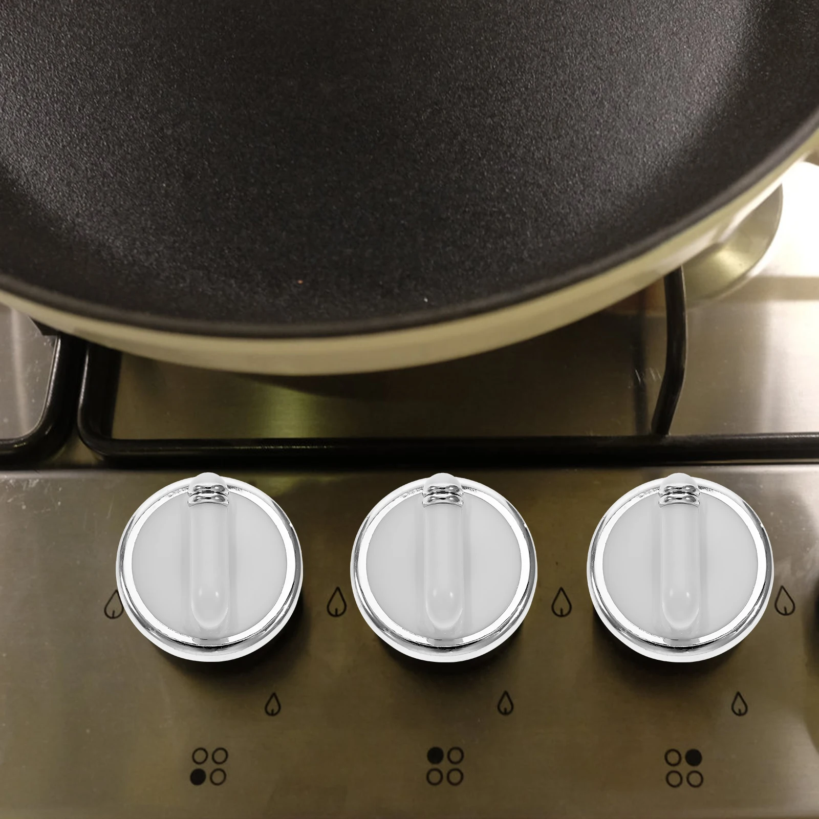 

10pcs Water Temperature Adjustment Knob Plastic Heater Control Replacement Rotary Dial Universal Gas Stove Water Heater Parts