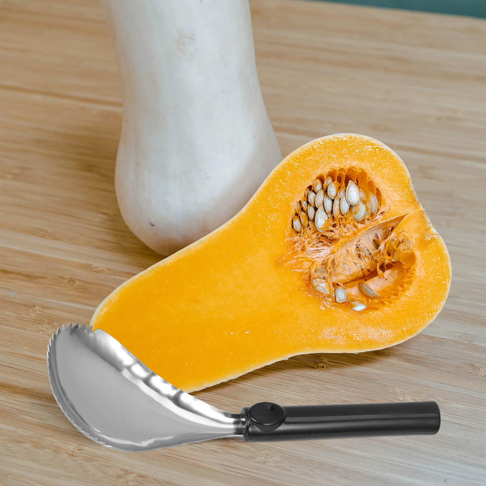 

Stainless Steel Pumpkin Scooper Manual Fruit Corer Tool For Kitchen Watermelon Seed Remover Portable Core Removing Scoop