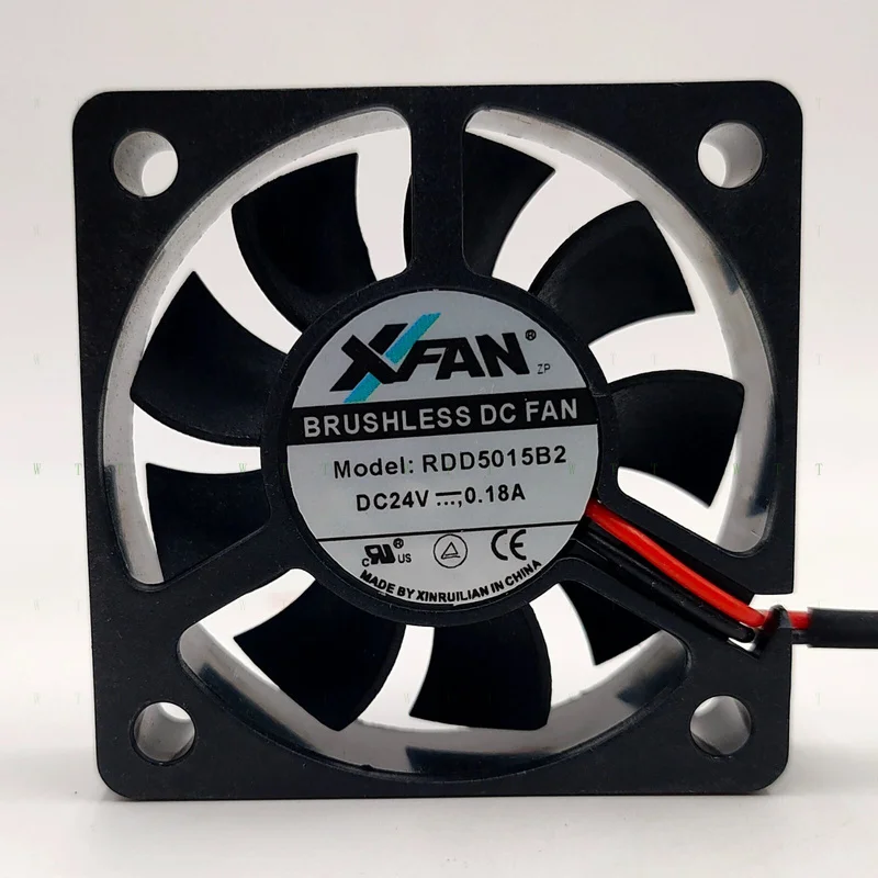 

Вентилятор охлаждения для инвертора XFAN RDD5015B2, 24В, 0.18А, 4.32Вт, 5015, 5см, бесшумный, 1 шт.
