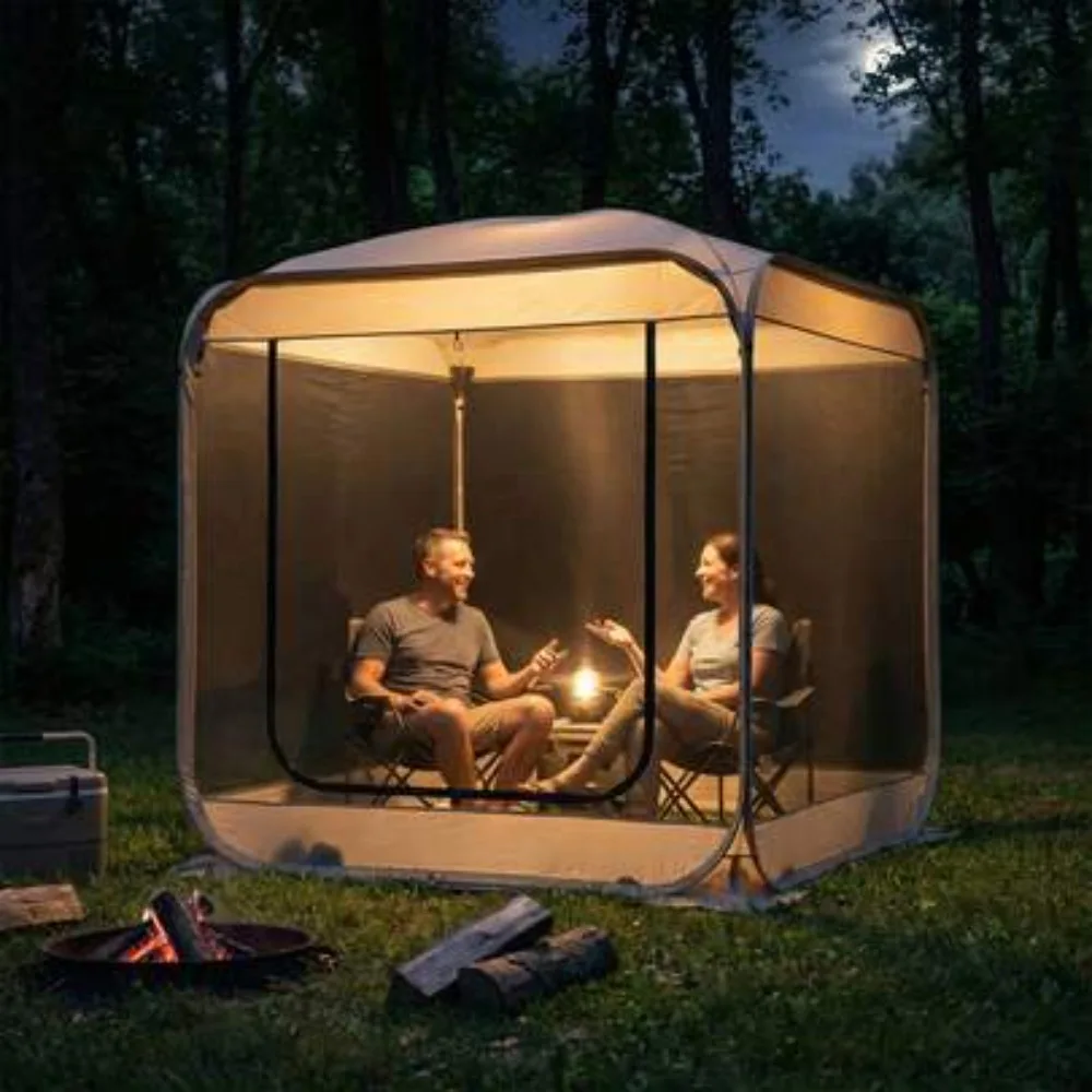 2-Person Breathable Mesh Camping Tent 7