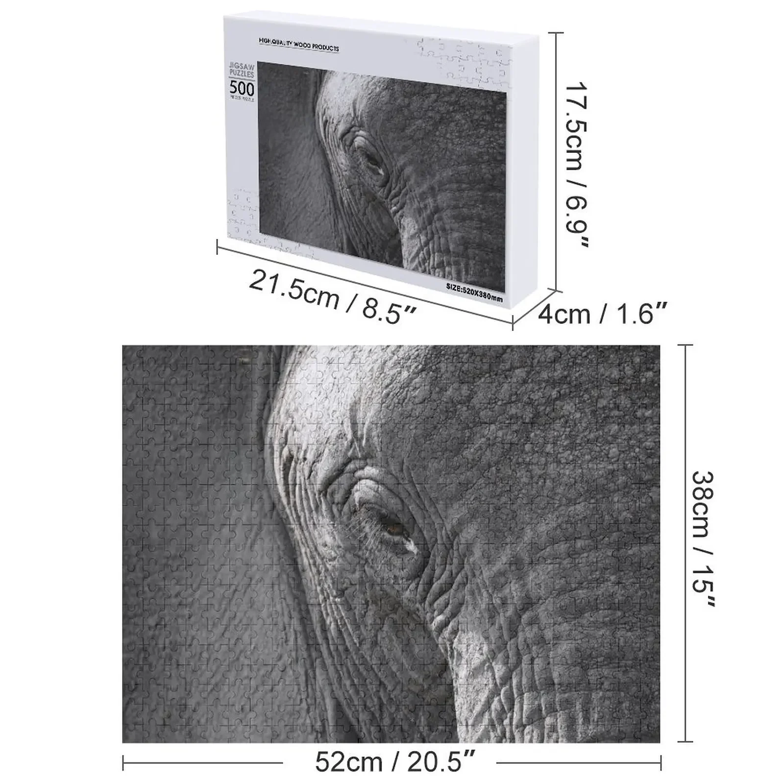 Matriarch Half Portrait Jigsaw Puzzle Customized Kids Gift Custom Gifts Novel Toys For Children 2022 Custom Wooden Gift Puzzle