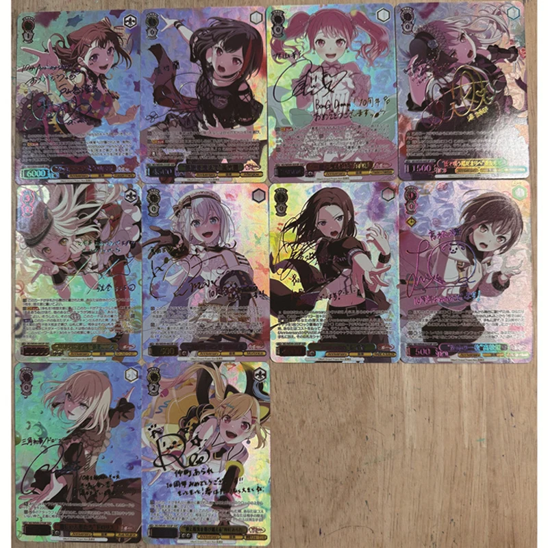 أنيمي آلهة قصة لتقوم بها بنفسك بطاقات فلاش محلية الصنع Amiya Kuchiki Rukia تحصيل بطاقات عيد الميلاد هدايا عيد ميلاد لعب الأطفال #3