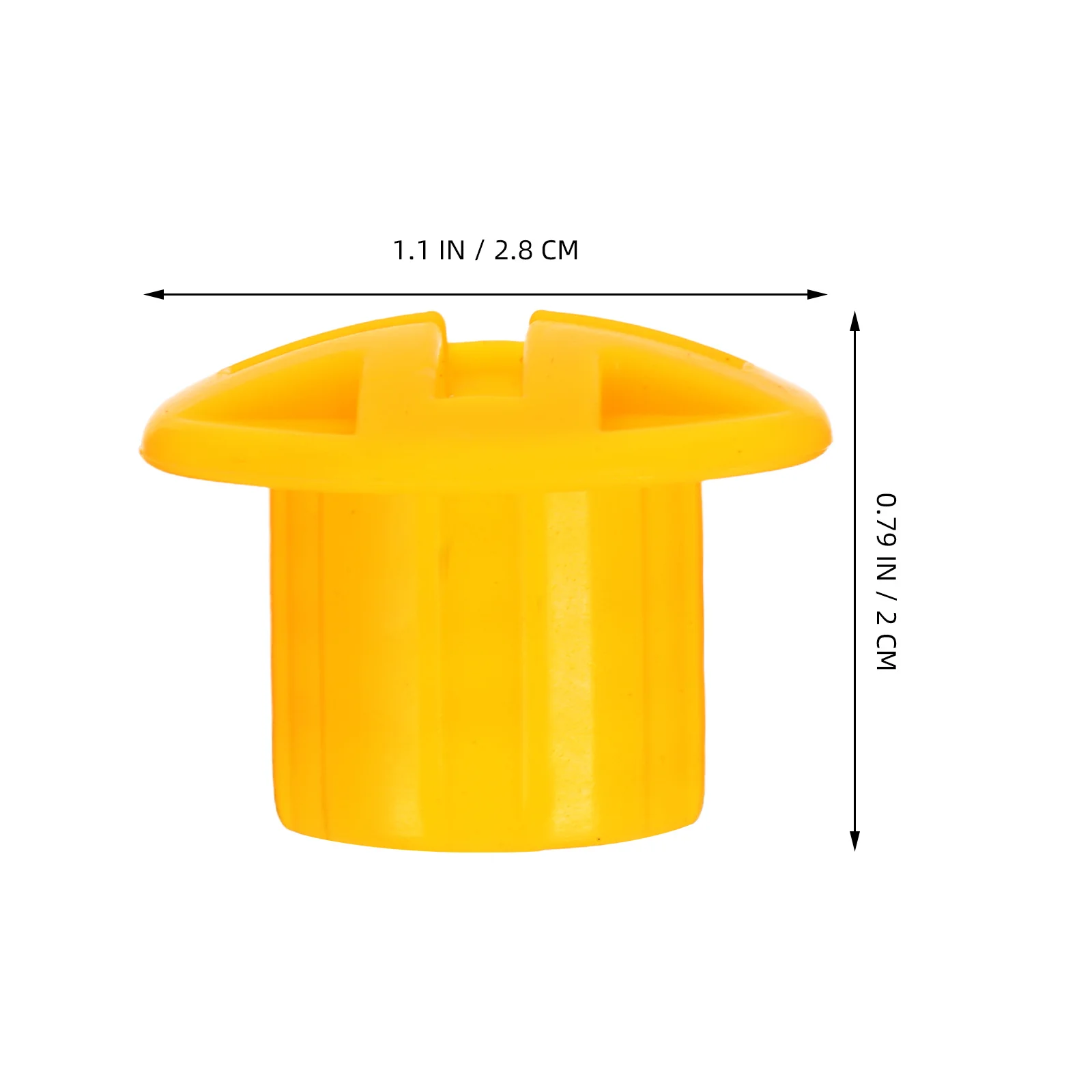 10 Peças de Tampas de Parafuso para Escorregador Infantil, Capas de Fixação de Plástico Resistente para Proteção de Bordas de Equipamentos de Recreação, Resistentes a UV e Sem Pontas Afiadas