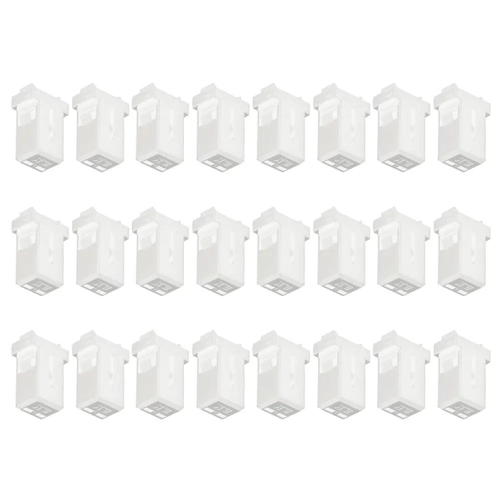 

24 Pcs Universal Switch Lock Clip Buttons Bin Lid Latch Replacement Plastic Garbage Can