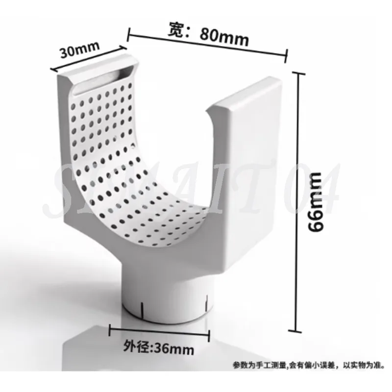 Brushless Motor General 2320 Hot Air Gun Automation Special Air Nozzle Flat U-shaped Split U12.5 U25 Type