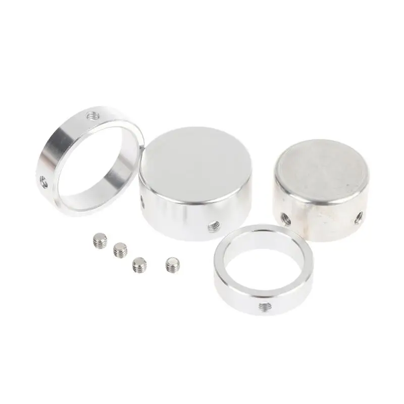 (HB05)2Pc Barbell Collar Clamps Bar Clips Handle End Cover Barbell Collars For Weightlifting Fitness Workout Gym Training Suppl