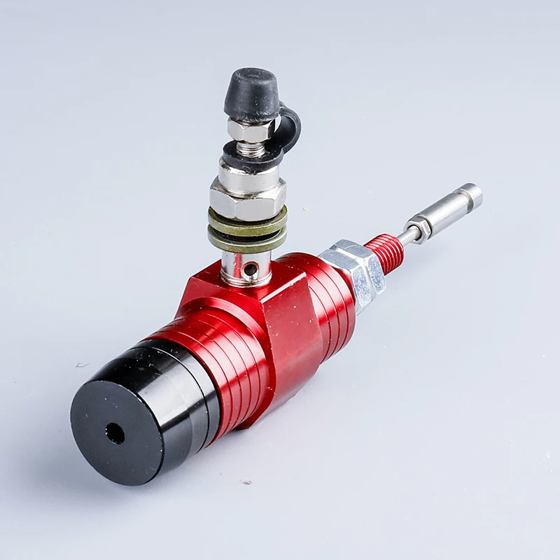 Motorcycle Aluminum Piston Hydraulic Clutch Master Cylinder Rod Brake Pump Oil Hose M10x1.25mm For Honda Yamaha Suzuki Kawasaki