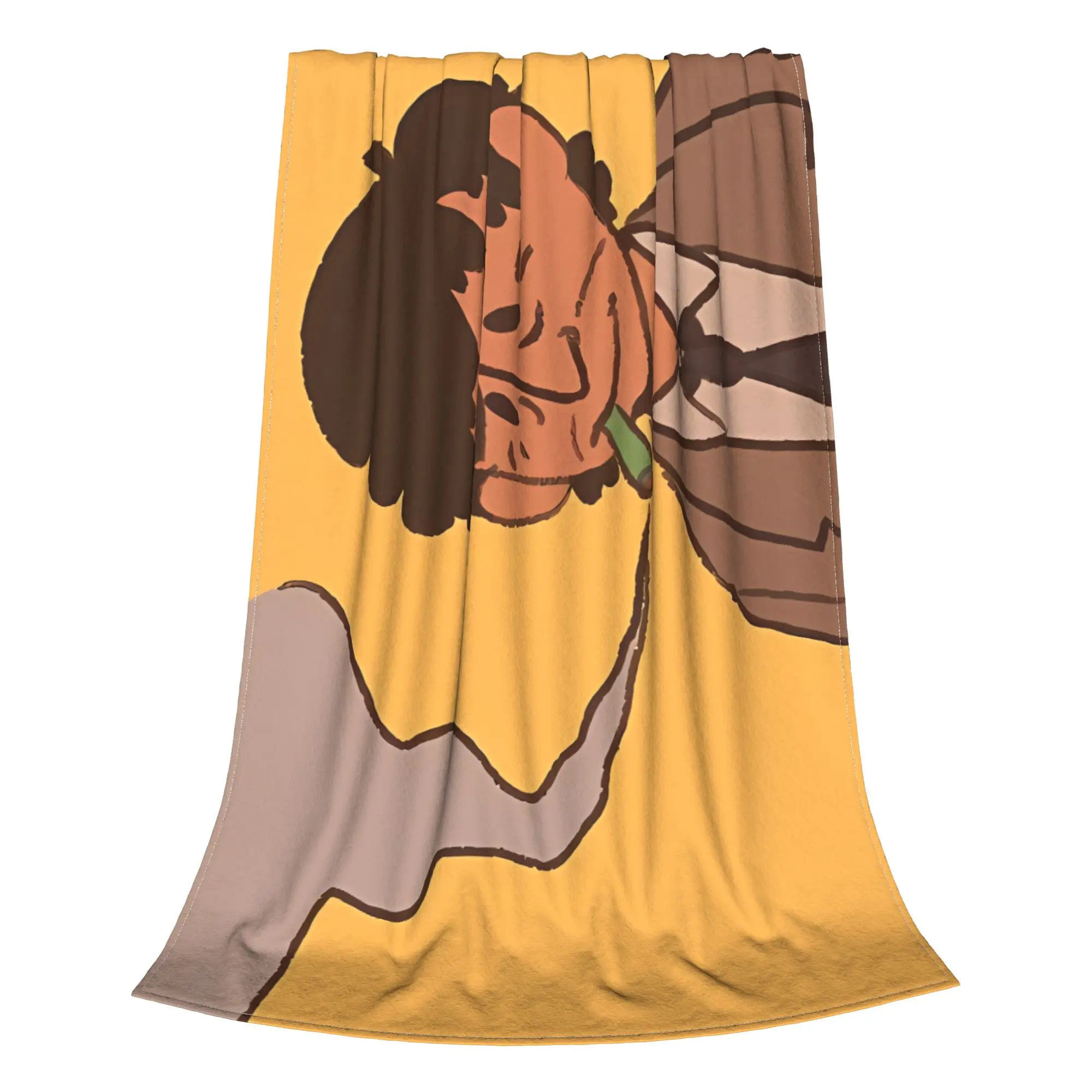 1PC Home Cutecore Oh And Just One More Thing Columbo Blanket Super Cosy Plush Home Living Room Sofa Halloween