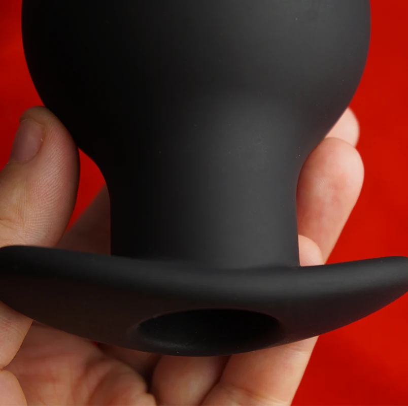 Chalice Shape Hollow Anal Plug,Silicone Tunnel But Butt Plugs,Stretch Anus Ass Buttplug,Prostate Analplug Butplug,Sex Toys