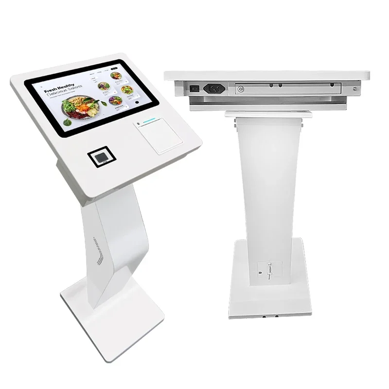 Restaurant Shopping Mall  Android Win 10 PC AIO Printer Credit Card Touch Screen Automatic Payment Machine