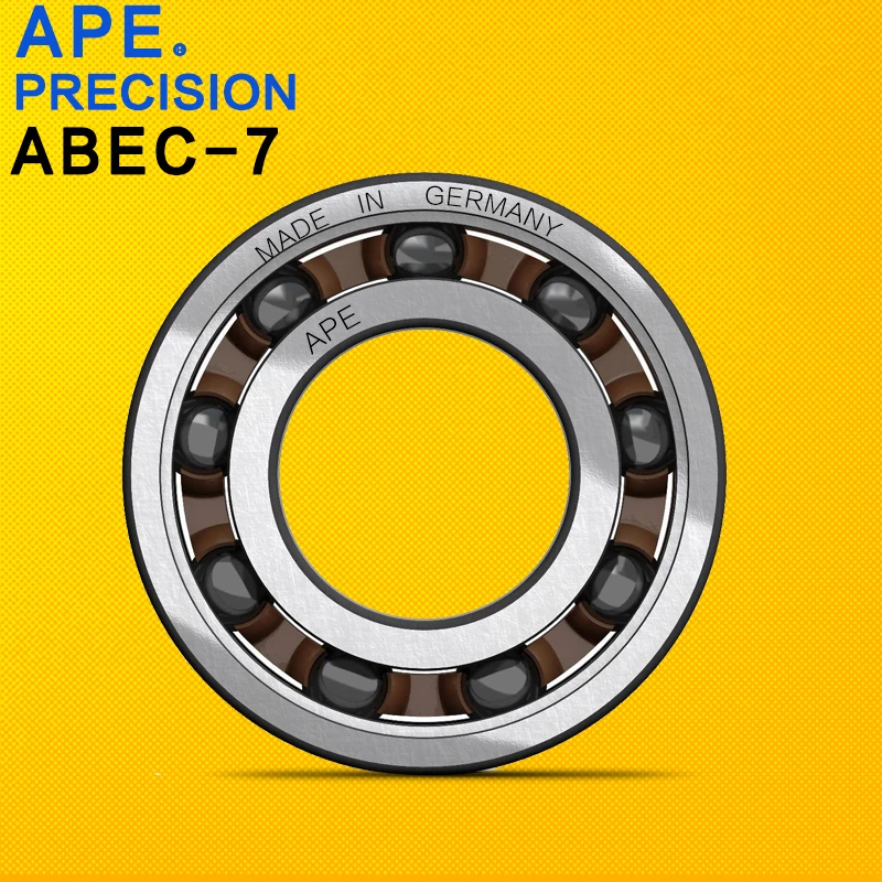 German APE Bearings 6802 -2RS hybrid ceramic bearing 15*24*5mm, 1PCS ABEC-7 15267-2RS bicycle bearing, mountain bicycle bearing