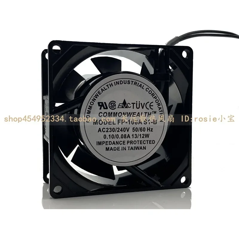 for COMMONWEALTH ROTARY FAN FP-108A S1-B 220/240V 8CM 8038 Fan