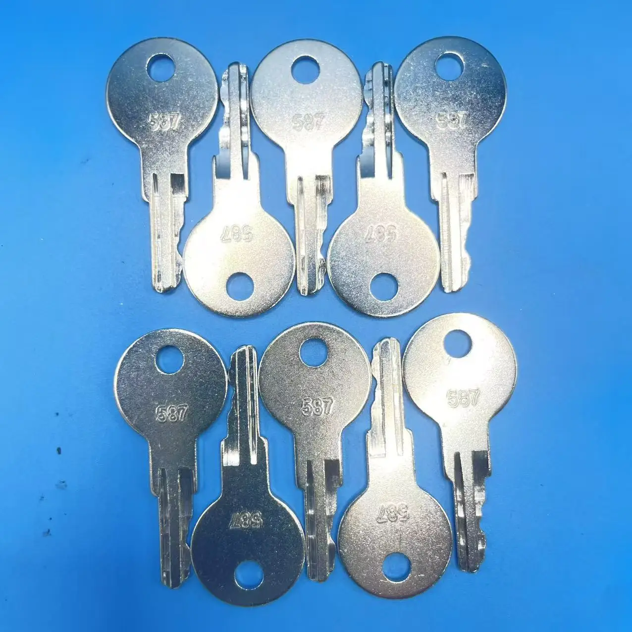 1/5/10 個 587 キー 7012587 ELI80-0106 古いエレベーター用キー 587