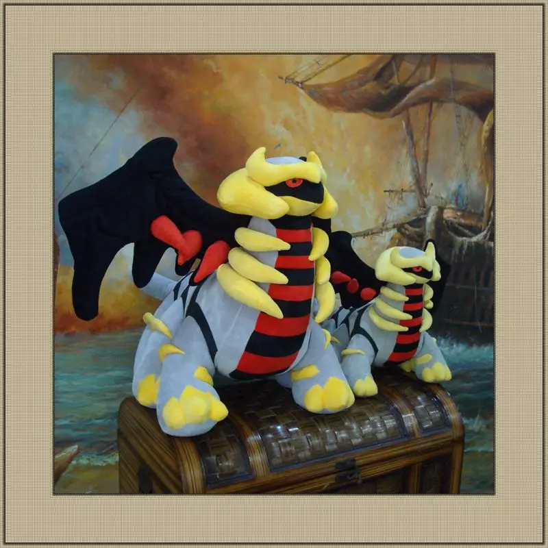 Pokemon 50cm Large Plush Toys Giratina ギラティナ Anime Doll Pillow Ornament Pokémon Giant Plushie Stuffed Gift for Childrens