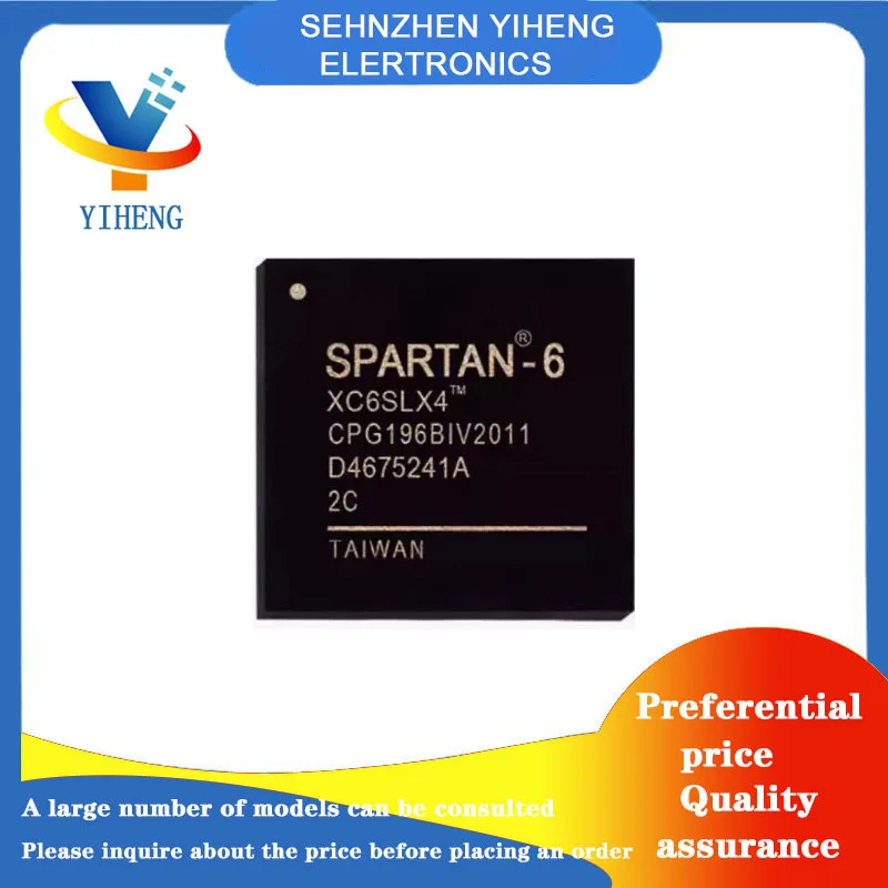 

XC6SLX4 XC6SLX4-2CPG196C XC6SLX4-2CPG196I 100% New Original Integrated Circuit Electronic Components Direct payment