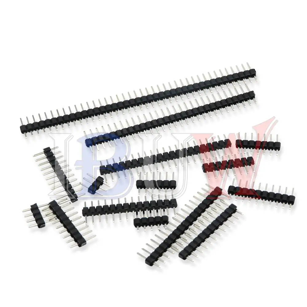 10PCS 2.0MM Single Row Straight Male PIN HEADER 2MM 1X2/3/4/5/6/7/40 PIN Strip Connector Socket 8p/10p/15p/40p