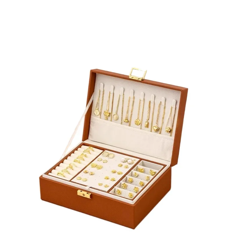 

Jewelry Box Anti-oxidation Earrings Hand Jewelry Necklace Earrings Earrings Jewelry Storage Box