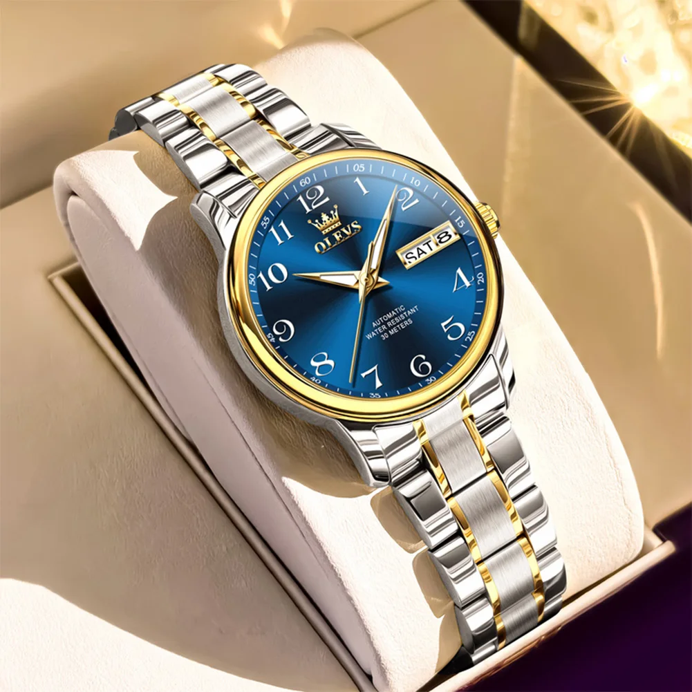 Silver gold blue