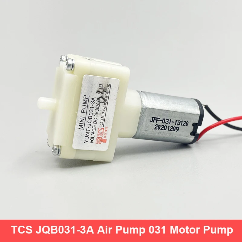 TCS JQB031-3A Air Oxygen Pump Micro 031 Motor Pump DC 3V 3.7V 5V Mini Diaphragm Pump Inflation Sphygmomanometer monitor Air Pump