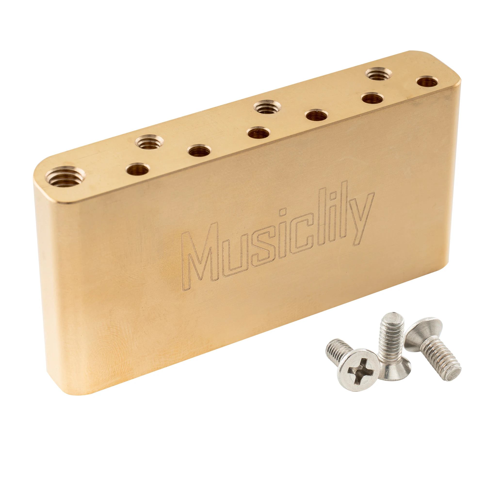 Ultra 52.5mm Full Solid Brass Short Tremolo Block for  Guitar Bridge
