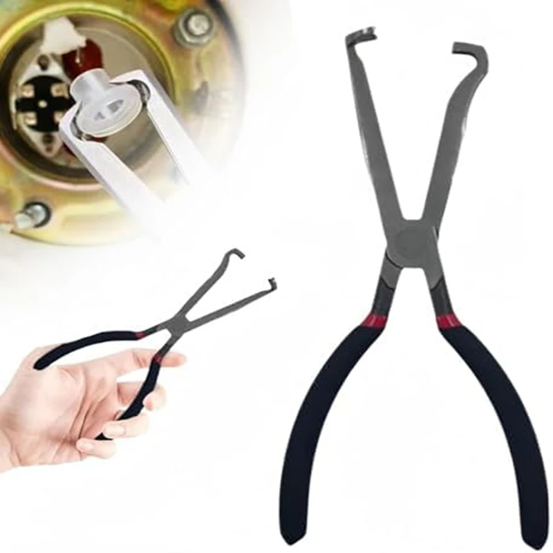 Promozione! 37960 Pinza per scollegamento elettrico, pinza per linea carburante di aggiornamento 2024, pinza per connettore elettrico, per spina stile linguetta push