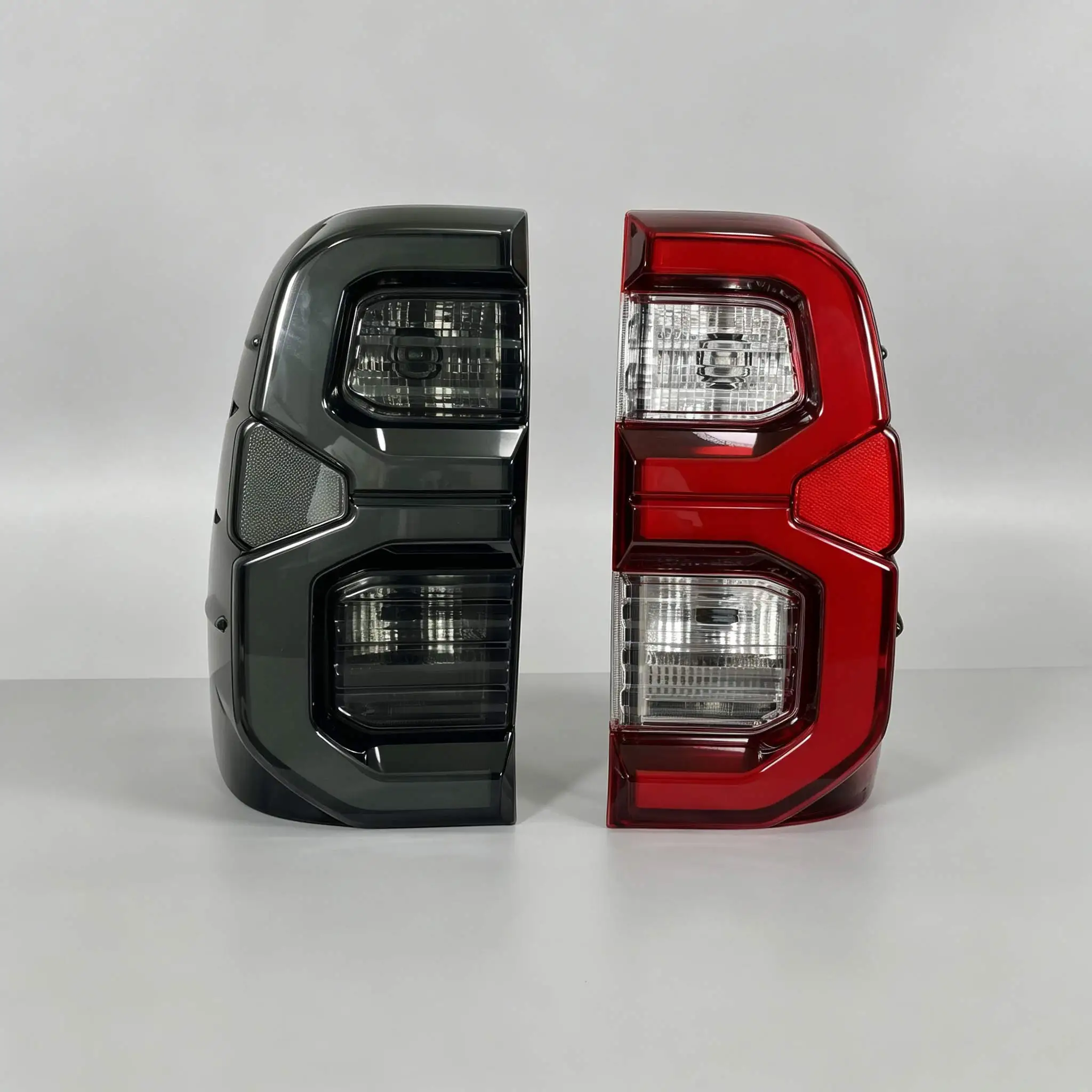For Toyota Hilux LED taillights 2004-2015 new smoke LED turn signal rear brake light plug and play automotive parts