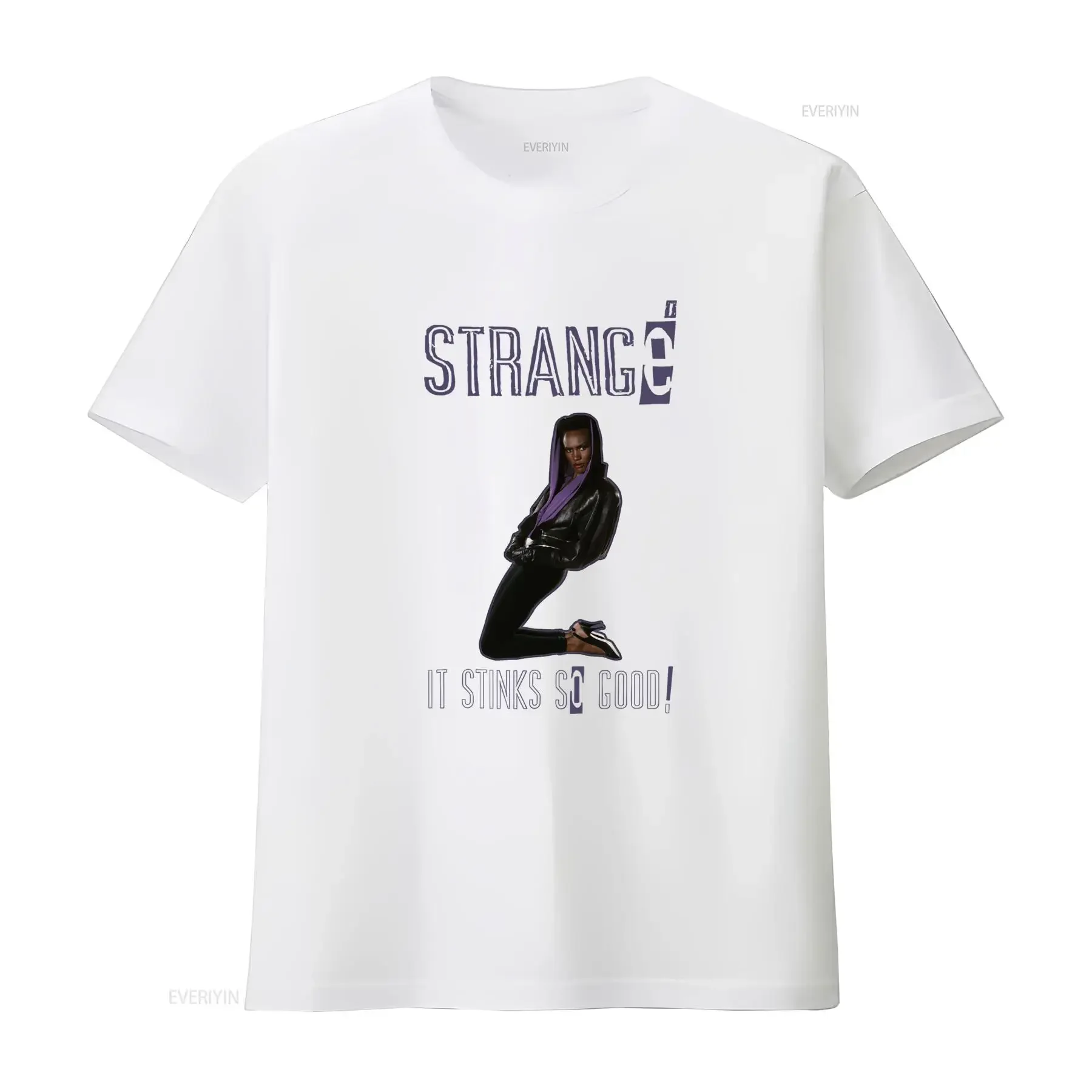 Grace Jones Vintage 90s T Shirt Strangé from Boomerang Movie Feminist Design Retro Style Unique Print High Quality Fit vintage