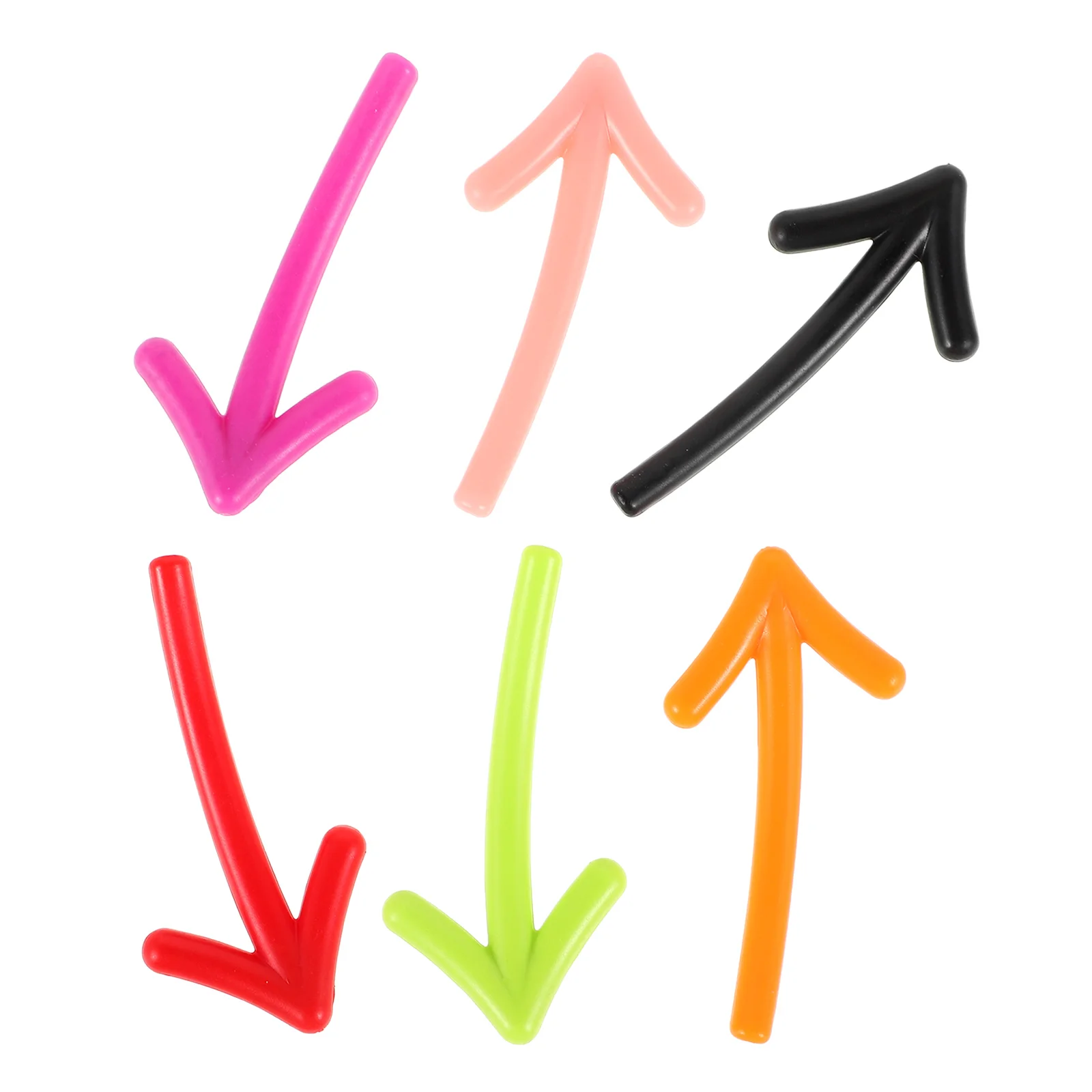 

6 Pcs Arrow Refrigerator Magnetic Paste Fridge Magnets Sticker Stickers for Glass