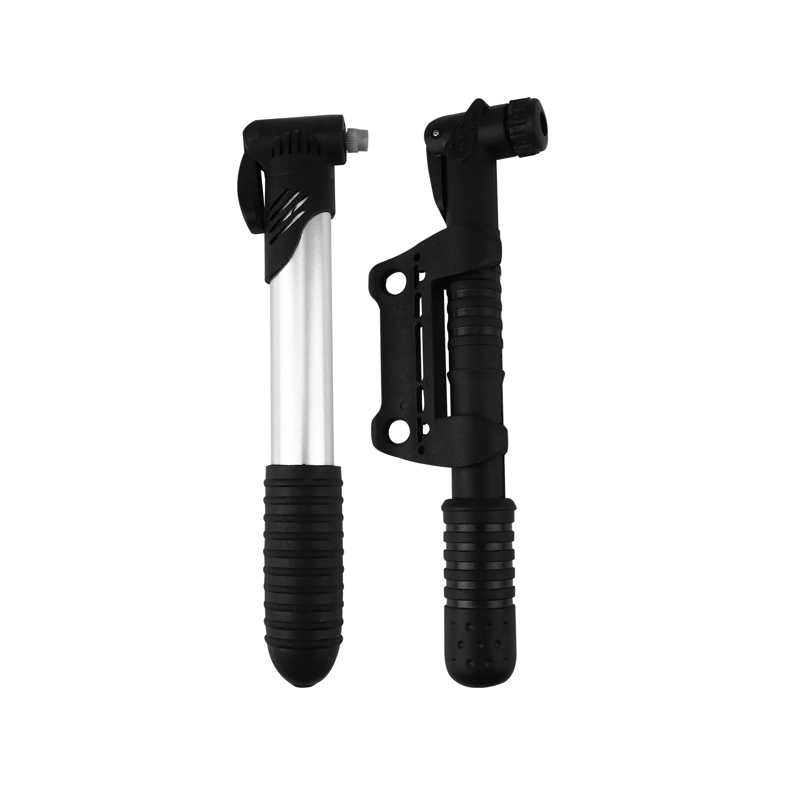 

2 Pcs Portable Tire Inflator Universal Pump Riding Bike Accessories High Pressure Travel