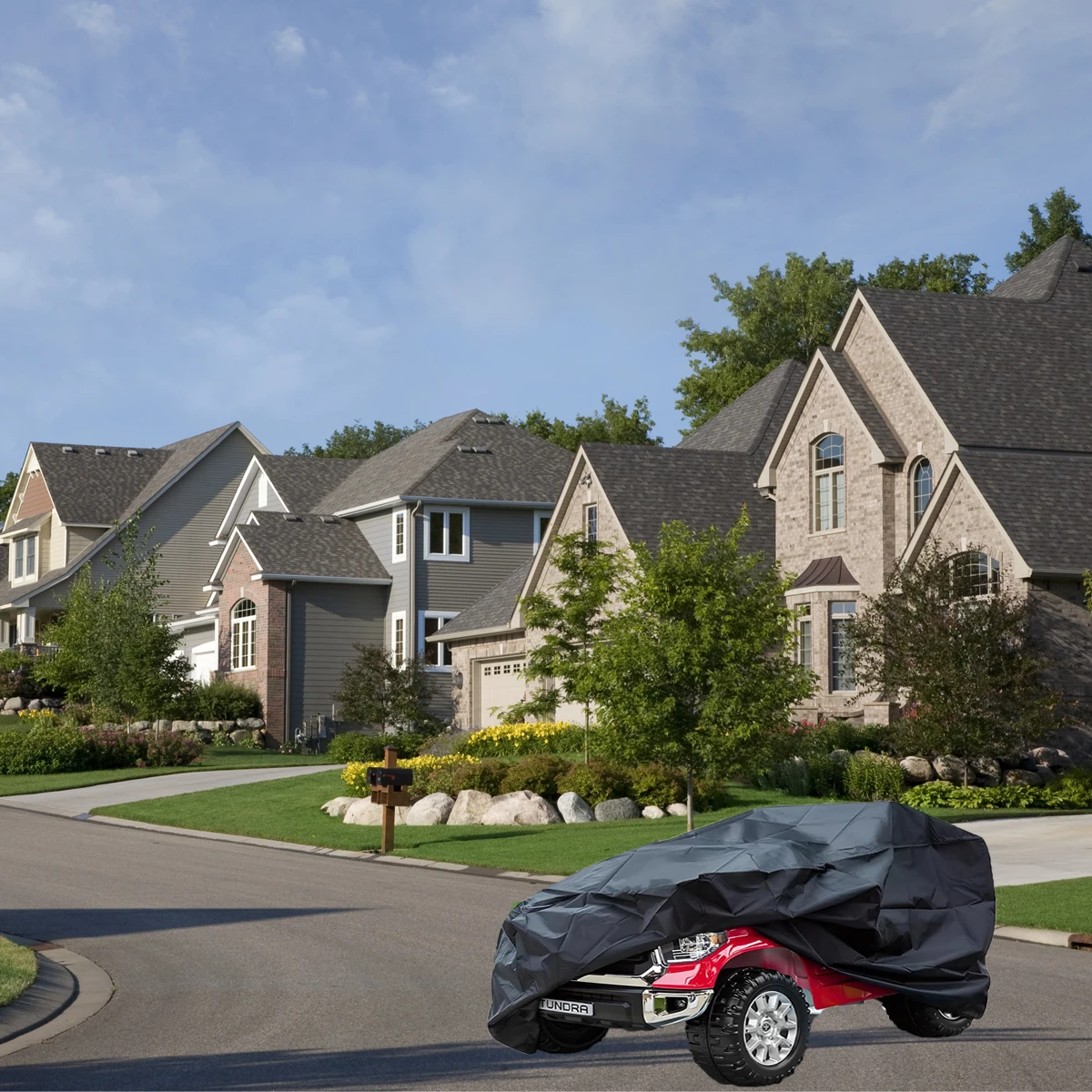 غطاء سيارة لعبة ركوب الأطفال حماية خارجية عالمية للمركبات التي تعمل بالبطارية الكهربائية #6