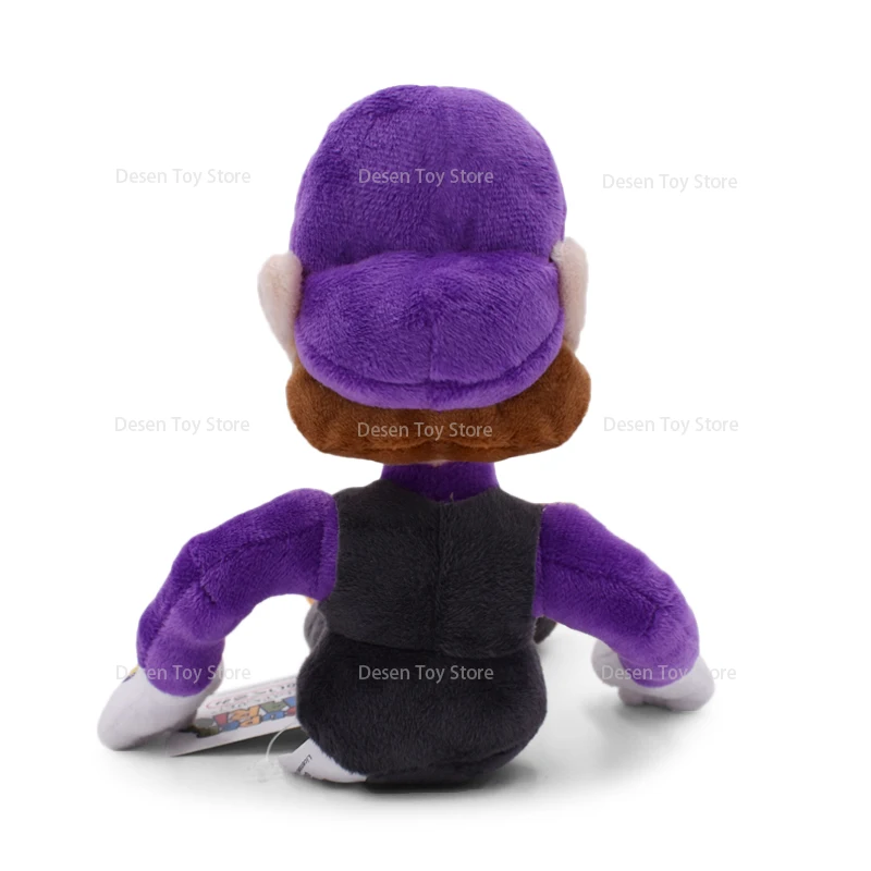 2 gaya Anime Mario Plush Waluigi Wario mainan boneka ungu boneka Anime Plushie hadiah terbaik untuk hadiah ulang tahun anak-anak