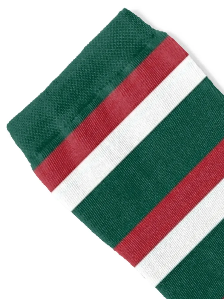 ألوان نادي الرجبي من Leicester Tigers - جوارب مخططة صيفية جديدة جوارب نسائية للرجال