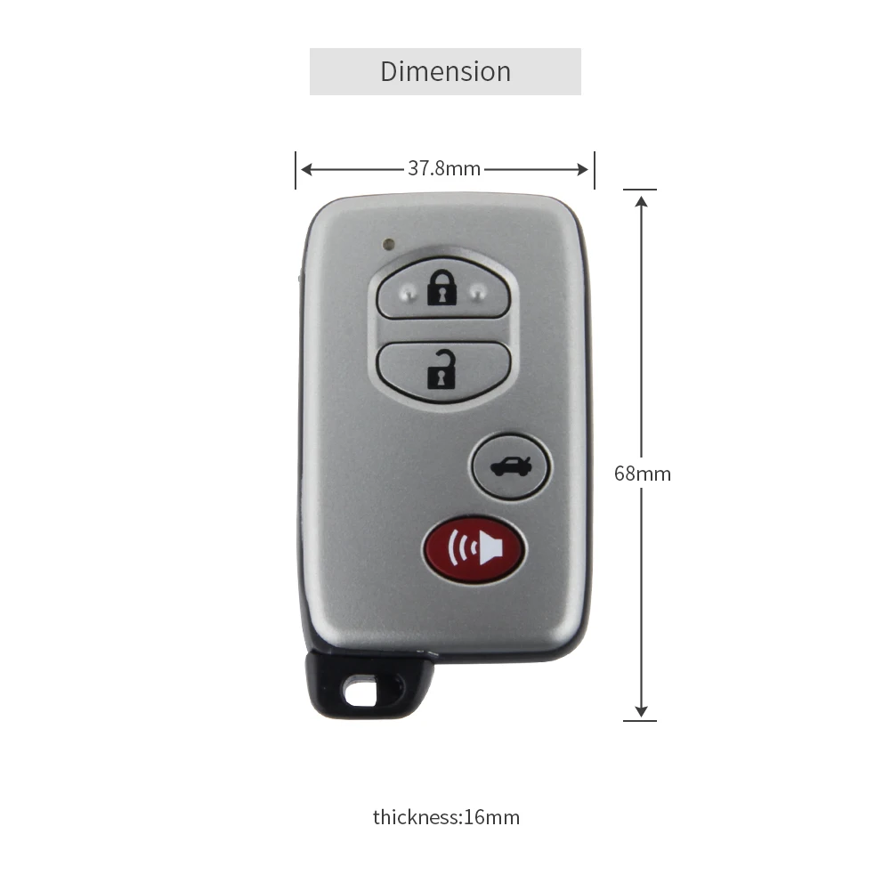 Easyguard CANBUS Plug And Play Kit For Toyota Land Cruiser Prado FJ 2010 to 2019 Keyless Entry Automatic Lock Unlock Car Alarm