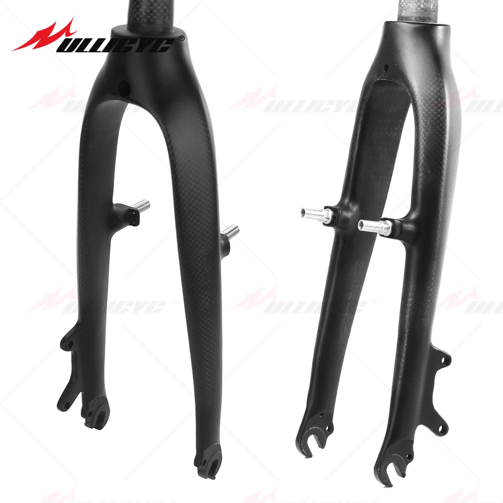 

BMX Folding Road Bike Front Fork, V Brake, Quick Release, Full Carbon Fiber, BMX, 3in 1, 20in