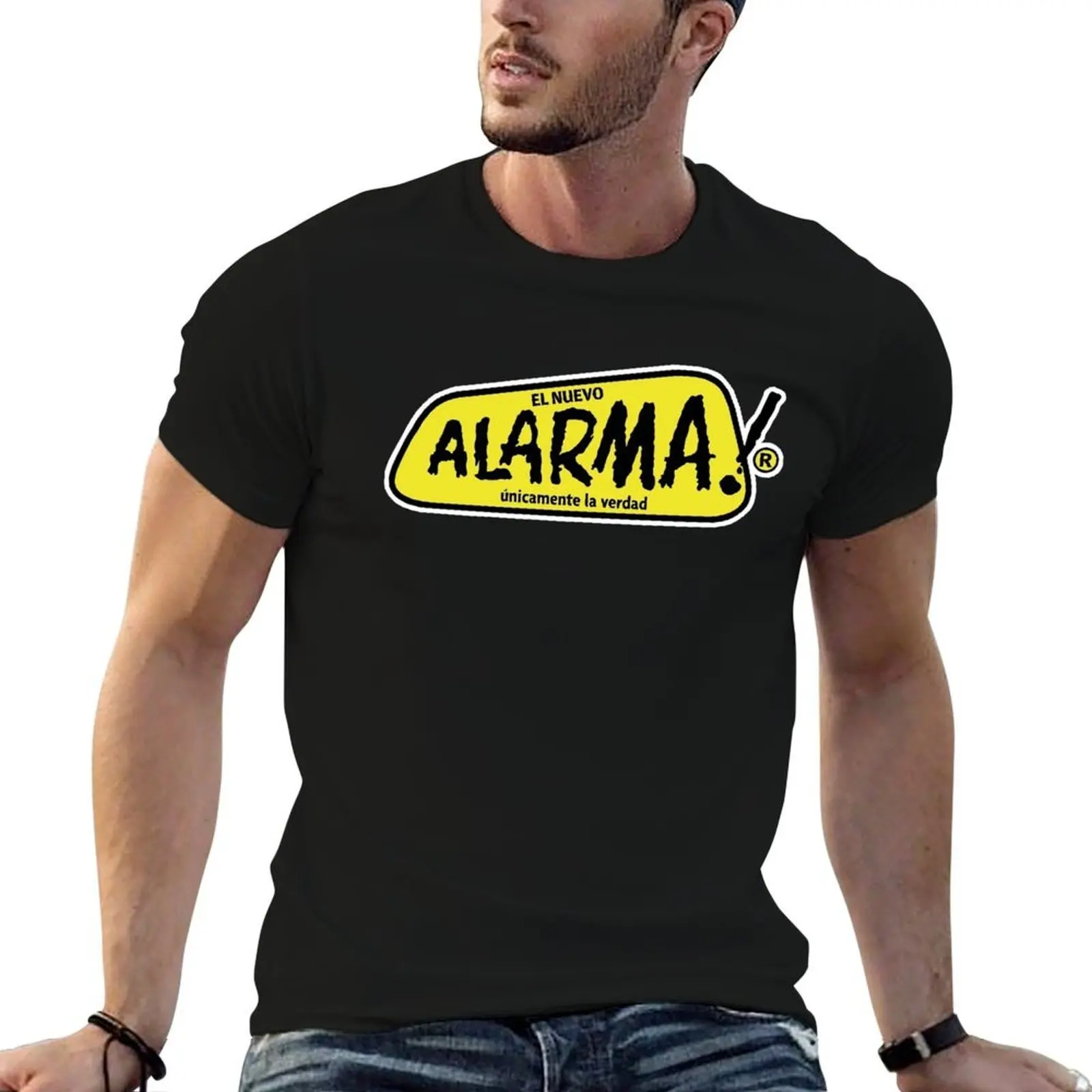 ALARMA MAGAZINE REVISTA T-Shirt customs design your own sublime fitted t shirts for men