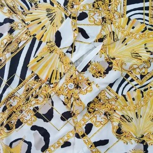 Đàn ông áo sơ mi polo dài tay, tiêu chuẩn da báo, hổ hiện tại, thương hại, dấu vân tay, giải trí bữa tiệc, đường Hawaii, thời trang 8 Áo sơ mi Tiger bán hàng chính - 3