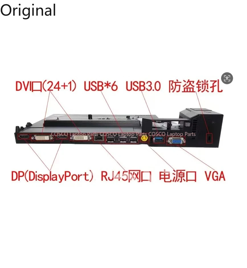 Оригинальная док-станция для Lenovo ThinkPad X220 X220S X220i X230 X230i, база USB 3,0 DP, полностью совместимая версия 4337 DPU 4338