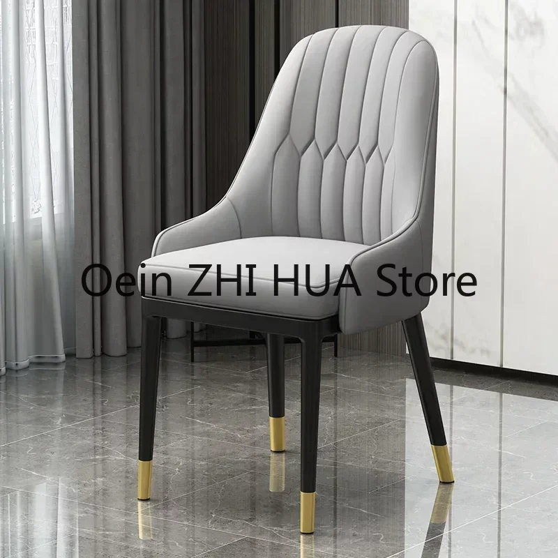 

Nordic Modern Dining Chairs Work Computer Comfort Banks Desk Dining Chairs Bedroom Living Room Sillones Salon Home Furniture QF