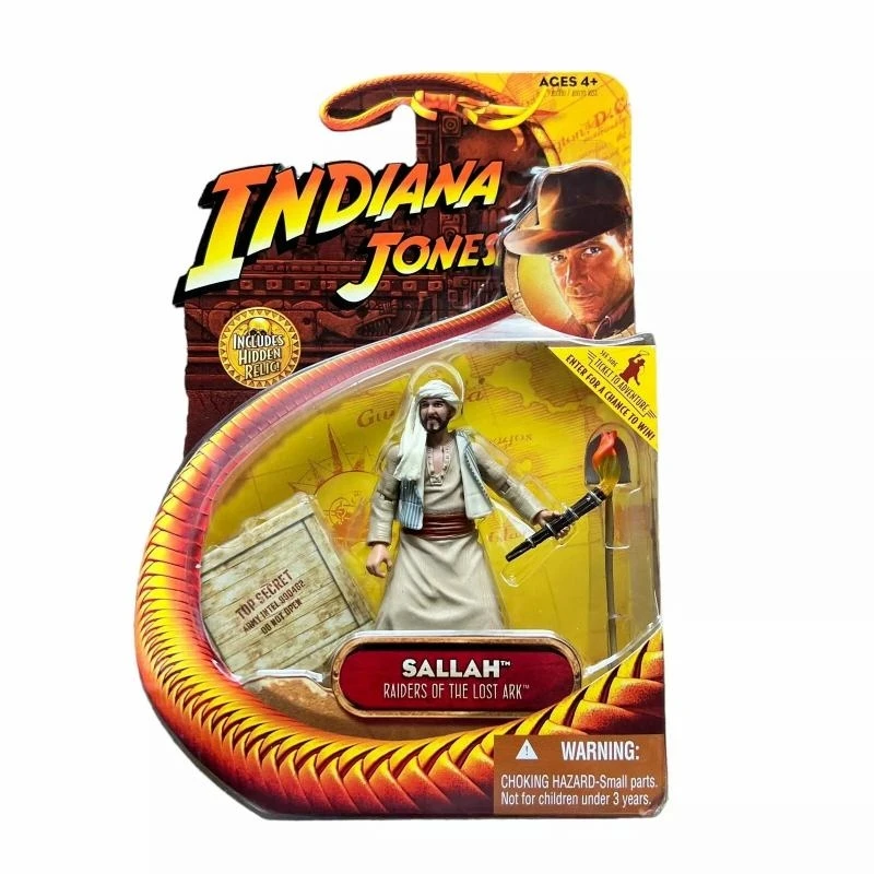 Hasbro Indiana Jones Adventure Heroes with Marion Ravenwood  Action Figure W/ Hidden Relic Raiders Figure Set 2008 NEW Toys