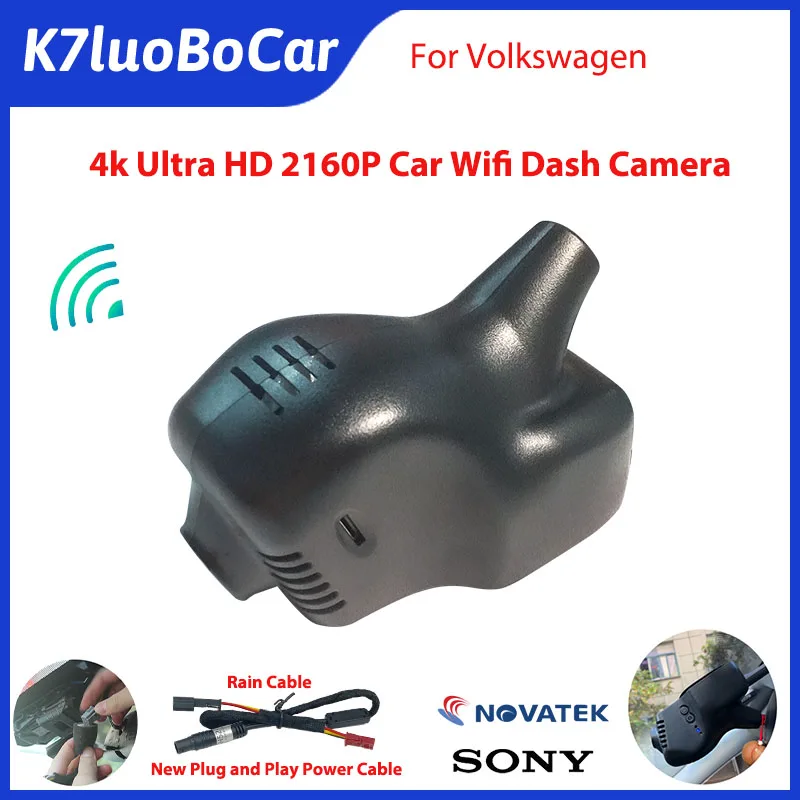 

4k 2160P Car Dvr WIFI Dash Cam Camera for Volkswagen Jetta Arteon Touareg Multivan Magotan EOS Golf Polo Tiguan Passat Touran