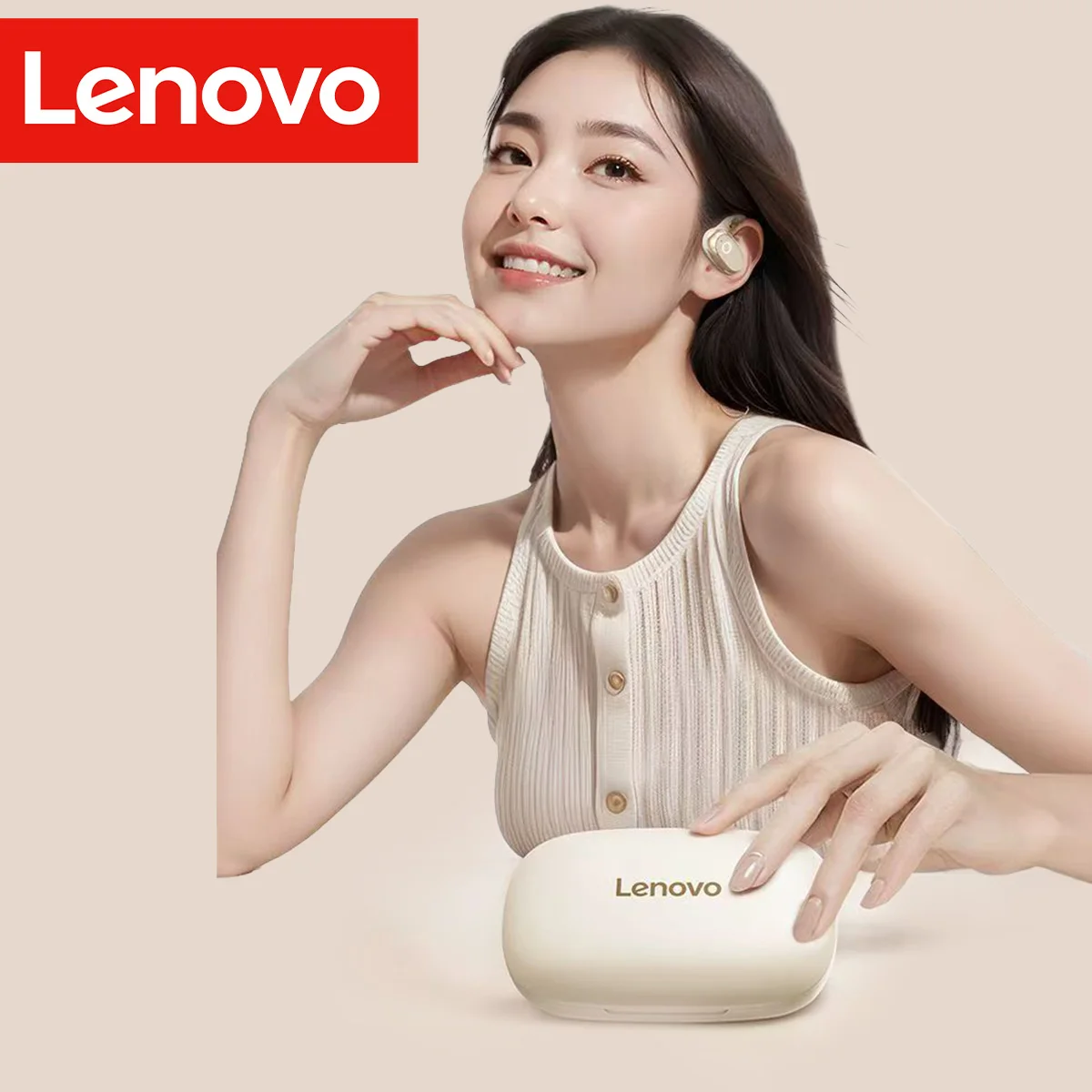 Lenovo EA366 Earhook Headphones Bone Conduction Wireless Bluetooth HD Stereo Music Game Noise Reduction Earphones Sport Earbuds view 2